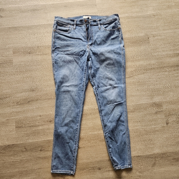 Madewell 10” High Rise Skinny Jean 32 - Picture 10 of 10